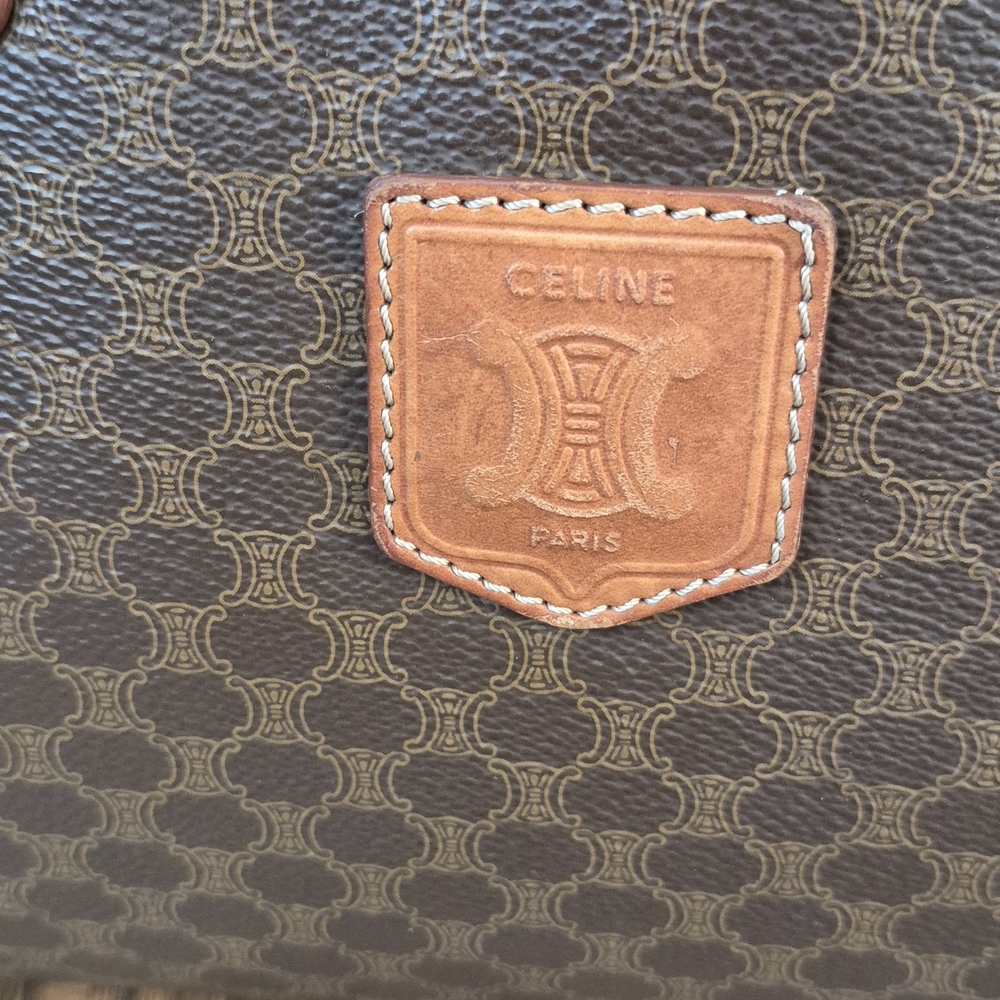 Celine Macadam Boston Bag M92 Vintage. AUTHENTIC - Picture 2 of 16